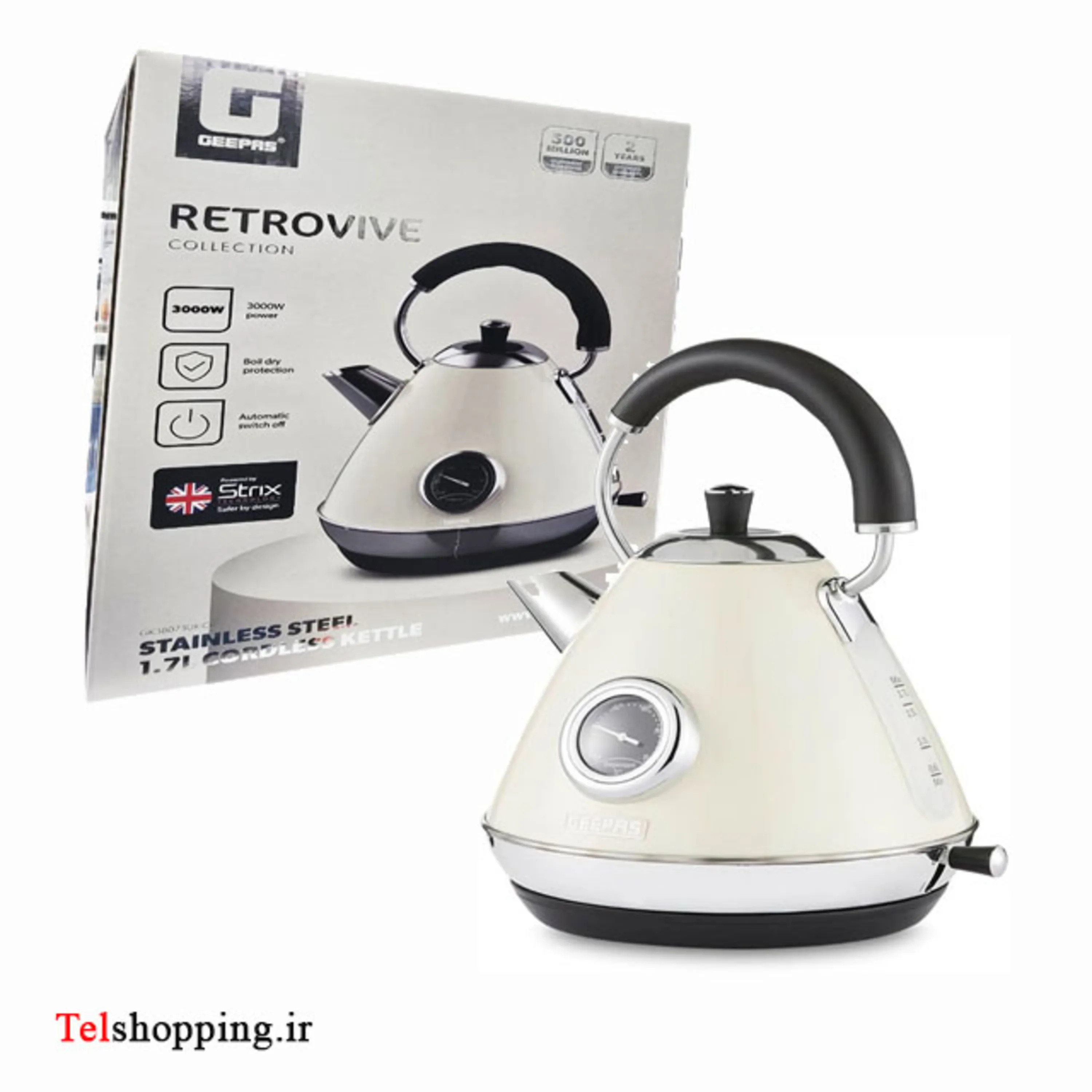 کتری برقی جیپاس مدل مدل GK38073UK